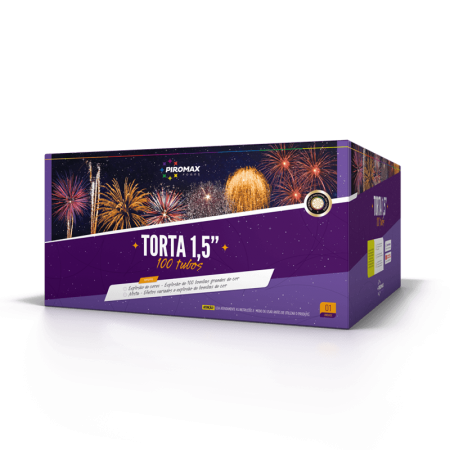 Torta 100 tubos 38mm
