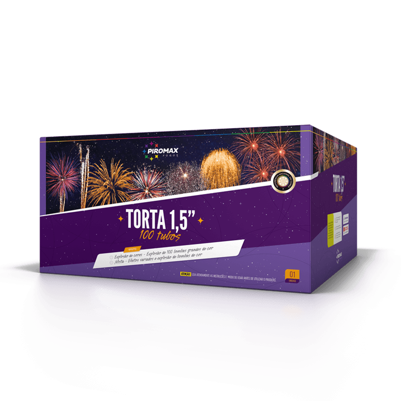 Torta 100 tubos 38mm Torta 100 tubos 38mm