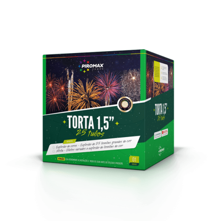 Torta 25 tubos 38mm