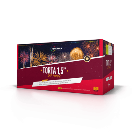 Torta 50 tubos 38mm